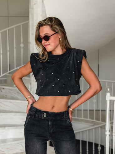 T-shirt Agda - Noir T-shirt Agda - Noir