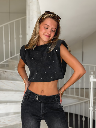 T-shirt Agda - Noir T-shirt Agda - Noir