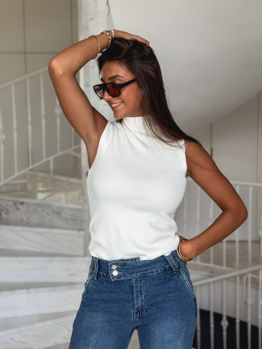 Blouse Louisane - Blanc Blouse Louisane - Blanc