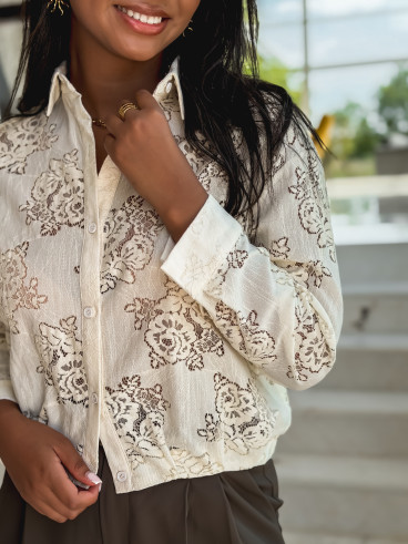 Chemise Natanella - Ecru