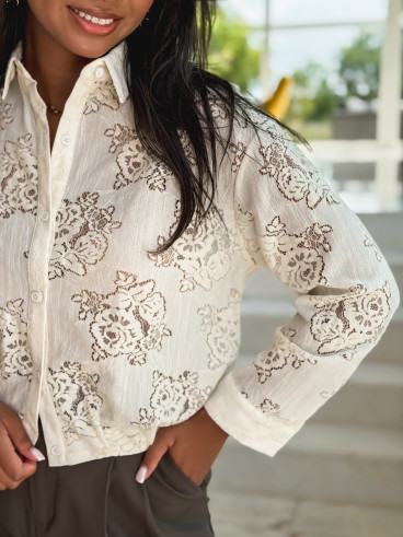 Chemise Natanella - Ecru