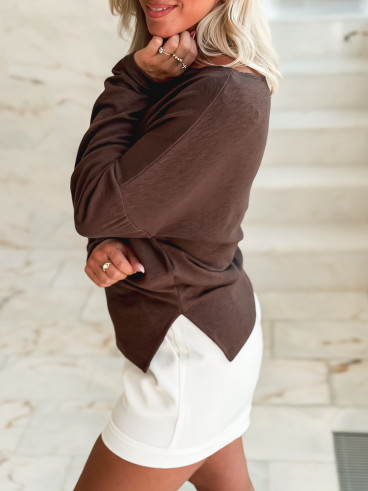 Blouse Kezia - Chocolat Blouse Kezia - Chocolat