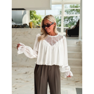 Blouse Cornélia - Blanc