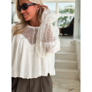 Blouse Cornélia - Blanc