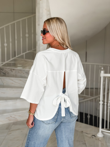T-shirt Tatiana - Blanc
