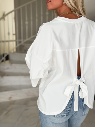 T-shirt Tatiana - Blanc