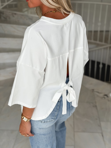 T-shirt Tatiana - Blanc