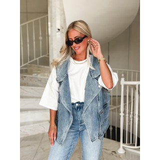 Veste en jeans Valéa - Bleu