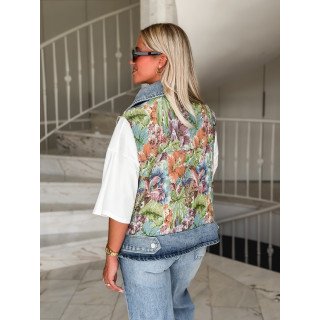 Veste en jeans Valéa - Bleu