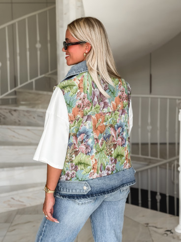 Veste en jeans Valéa - Bleu Veste en jeans Valéa - Bleu
