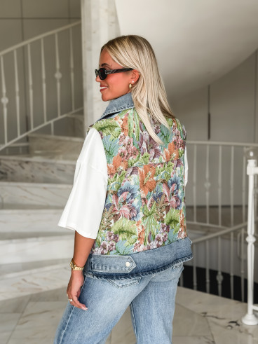 Veste en jeans Valéa - Bleu Veste en jeans Valéa - Bleu