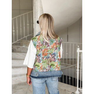 Veste en jeans Valéa - Bleu