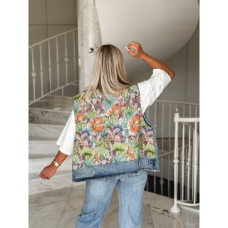 Veste en jeans Valéa - Bleu