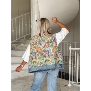 Veste en jeans Valéa - Bleu