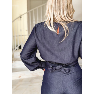 Blouse Teresa - Bleu marine