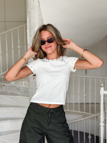 T-shirt Gladia - Blanc