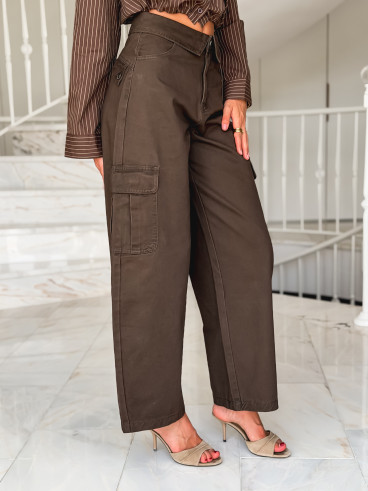 Jeans Marline - Chocolat Jeans Marline - Chocolat