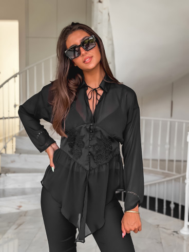 Blouse Mélie - Noir