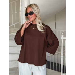 T-shirt Tatiana - Chocolat