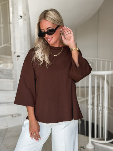T-shirt Tatiana - Chocolat