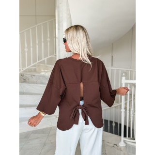 T-shirt Tatiana - Chocolat