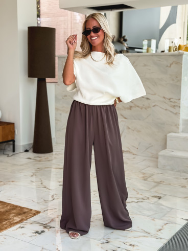 Pantalon Ajaccio - Chocolat