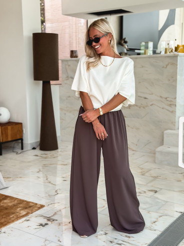 Pantalon Ajaccio - Chocolat