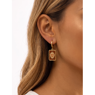 Boucles d'oreilles Léonara - Doré
