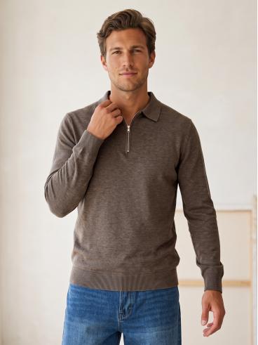 Pull François - Marron