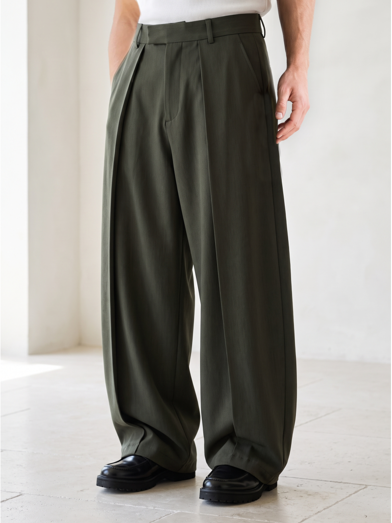 Pantalon Arthur - Kaki Pantalon Arthur - Kaki