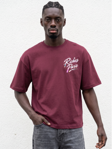 T-shirt Joël - Bordeaux