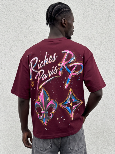 T-shirt Joël - Bordeaux