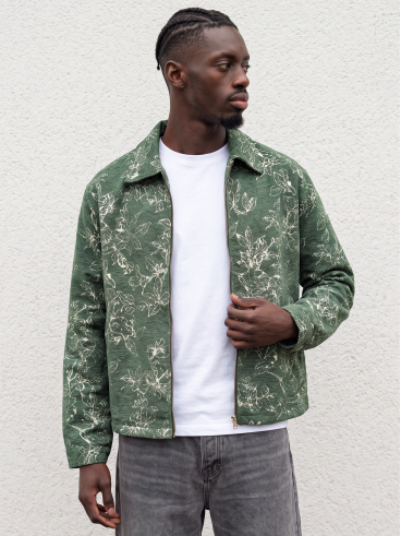 Veste en velours Titouan - Vert