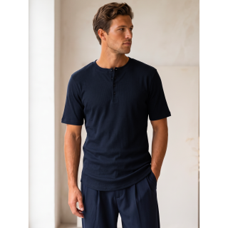T-shirt Geoffrey - Bleu marine