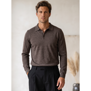 Pull Alban - Marron