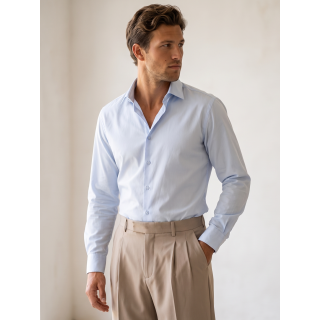 Chemise John - Bleu ciel