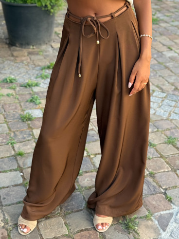 Pantalon Léonore - Chocolat