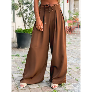 Pantalon Léonore - Chocolat