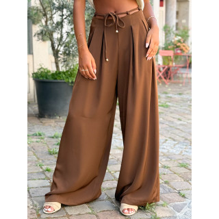 Pantalon Léonore - Chocolat