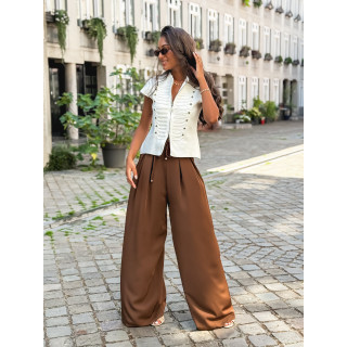 Pantalon Léonore - Chocolat