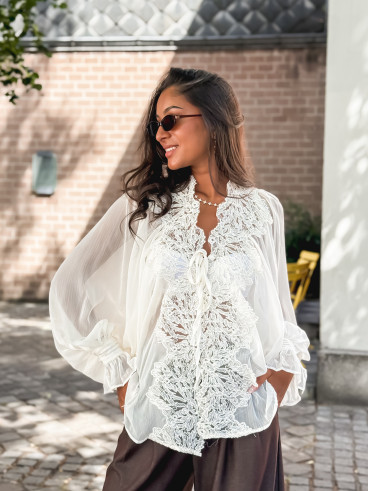 Blouse Ariella - Crème