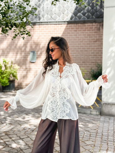 Blouse Ariella - Crème