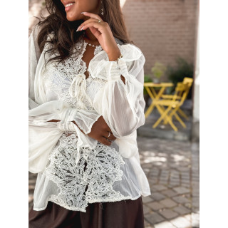 Blouse Ariella - Crème