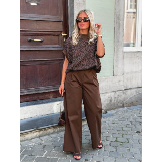 Pantalon Amira - Chocolat