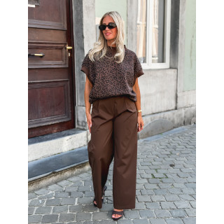 Pantalon Amira - Chocolat