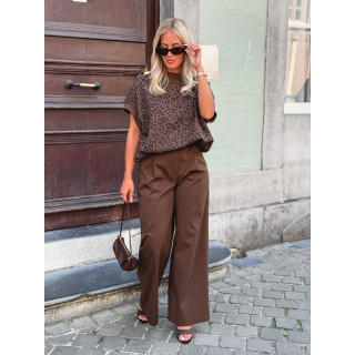 Pantalon Amira - Chocolat