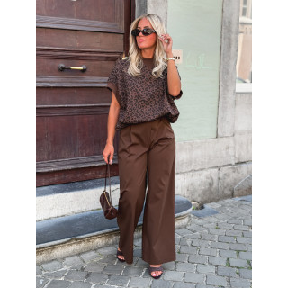 Pantalon Amira - Chocolat