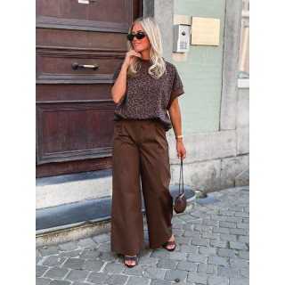 Pantalon Amira - Chocolat