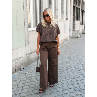 Pantalon Amira - Chocolat