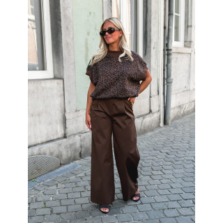 Pantalon Amira - Chocolat